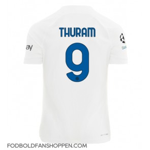 Inter Milan Marcus Thuram #9 Udebanetrøje 2023-24 Kortærmet